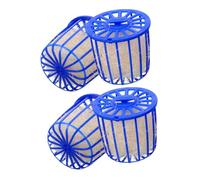 UPKOCH 4 Piezas Nido de pájaro tazón de Nido de Paloma tazones para anidar Palomas Cesta para la cría artesanías de Casas de pájaros Nido de Palomas nidos de Cuenca el plastico Blue
