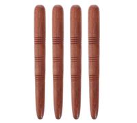 UPKOCH 4 rodillos masajeadores de pies: herramienta de masaje de acupresión de madera - palo de masaje manual para puntos gatillo - masajeador manual de madera para puntos gatillo