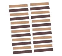 UPKOCH 40 Piezas Miniature Dollhouse Flooring Decking Strips Realistic Wood Grain Tiny Floorboards For DIY Mini Models and Creative Projects