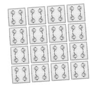 UPKOCH 40 piezas Servilletas de Papel Cuadradas con Diseño de Notas Musicales Unidades Desechables para Fiesta Temática Decoración Divertida y Fácil Limpieza para Celebraciones Musicales