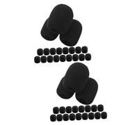 UPKOCH 40piezas Funda De Esponja Para Micrófono De Parabrisas Profesional Para Auriculares Compatible Varios Para Grabaciones