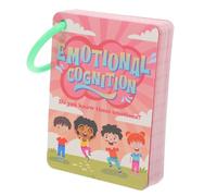 UPKOCH 45 Piezas Tarjeta de Conciencia Emocional Tarjetas Sentir emoción Tarjetas de la emoción de la Cara Tarjetas Sentir Fleh Tarjeta para Vistoso
