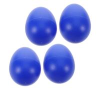 UPKOCH 4paquete Maracas De De Plástico Para Juguetes De Percusión Coloridos Para Aprendizaje y Diversión y Actividades Educativas Pack De Azul