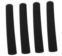 UPKOCH 4piezas De Correa para Mascotas Fundas De Esponja para Correa De Perro Envoltura De Mascotas Mango De Esponja De Perro para Paseos o Gatos Material De Nbr Color Negro