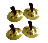 UPKOCH 4piezas Finger Cymbals for Belly Dance Musical Instruments for Parties and