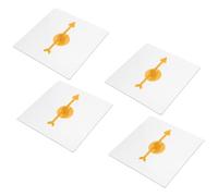 UPKOCH 4piezas Flechas Transparentes para Matemáticas con Rotación para Fiestas y Enseñanza Casa