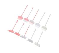 UPKOCH 5 Juegos Miniature Broom and Simulated Dustpan For Dollhouse Compact Cleaning Kit with Smooth Edges For Dolls Role Playing and Creative Pretend Play