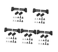 UPKOCH 5 Pares Kit de Tornillos para Fijación de Visera de Casco de Béisbol Accesorios de Reparación para Casco de Béisbol Sujetadores de Gafas de Protección Clips de Visera Resistentes y