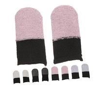 UPKOCH 5 Pares para Dedos Antideslizantes para Juegos Tirantes de Dedos Mangas Controlador de Juego Light Cubiertas para Dedos de Juego Deportes Estuche Protector Correa