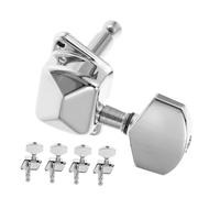UPKOCH 5 Piezas Afinadores para Guitarra Acústica Mecanismos Semicerrados de Metal para Precisión y Control de Tensión Repuestos para Cuerdas Izquierdas Instalación Rápida y Duradera