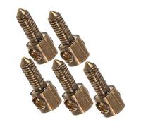UPKOCH 5 Piezas Tornillos de Ajuste para Arco de Violín Metal Duradero para Tensión de Cuerdas Accesorios para Instrumentos de Cuerda Violín