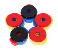 UPKOCH 5piezas Accesorios Para Tambores Abs Kit De Tuercas Fácil Instalación Compacto Para Bateristas