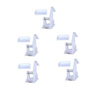 UPKOCH 5piezas Cerradura De Seguridad Para Gabinetes y Cierre Magnético Para Puerta Del Armario Sin Herramientas Ni Tornillos white Para Uso Infantil Cocina y Baño