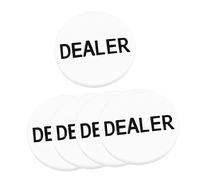 UPKOCH 5piezas para Bingo y Póker Marcadores Portátiles De Apuestas De Multifuncionales para Noches De Póker y Diversión