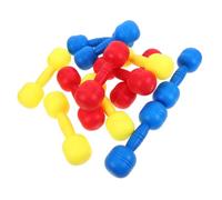 UPKOCH 6 Pares Mancuernas para Plástico Coloridas Equipo de Ejercicio Seguro para Educación Física Infantil para Actividades Grupales y Desarrollo Muscular Preescolares