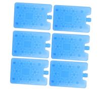 UPKOCH 6 Piezas Bloques Hielo Reutilizables para Nevera Portátil Compactos y Ligeros para Camping Picnics y Transporte de Alimentos Refrigeración Versátil y Sostenible