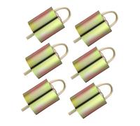 UPKOCH 6 piezas Campanas para Animales de Campanas Metálicas Ruidosas para Vacas Ovejas y Caballos con Sonido y Diseño Portátil para Seguimiento