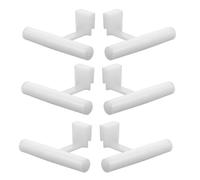 UPKOCH 6 Piezas Perchas para Comedero de Aves con Clip Seguro Portátiles para Entrenamiento de Colibríes Accesorios para Alimentación de Loros Jilgueros y Carboneros Fáciles de Instalar y