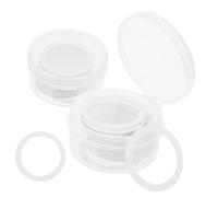 UPKOCH 60piezas Membranas De Kazoo Para Flauta Diafragmas De Repuesto Accesorios De Instrumento Musical Sonido y Brillante