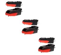 UPKOCH 6piezas Agujas Stylus De Repuesto Para Toca Discos Agujas De Plástico Para Reproductores De Vinilo Reemplazo Para Fonógrafo