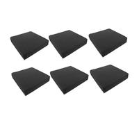 UPKOCH 6piezas Algodón Fonoabsorbente Ignífugo y Aislante del Sonido Paneles para Pared Baldosas para Aislamiento Acústico Estudios de Música y Salas de Cine