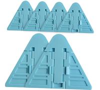 UPKOCH 6piezas Cerradura De Seguridad Sin Tornillos Para Puertas Corredizas Para Bebés y Personas Necesidades Especiales