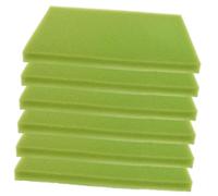 UPKOCH 6piezas Filtro de Acuario de Algodón Esponja Gruesa para Pecera Material Filtrante Verde Purificadora para Estanque