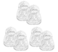 UPKOCH 6piezas Molde De Frutas Forma De y Ginseng De Moldes Transparentes Para y Para y Decoraciones Comestibles