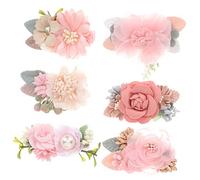 UPKOCH 6piezas Pinzas Cabello Para Niñas Pequeñas Accesorios Pelo Perfectos Para De Actuación Pinzas De Cocodrilo