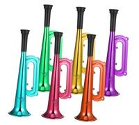 UPKOCH 6Piezas Trompetas Plástico Animación Fiestas y Celebraciones Colores Material Duradero
