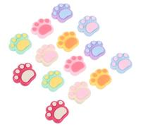 UPKOCH 70 Unidades Adornos para Zapatos Forma de Patas de Perro Decoración DIY para Zuecos Botas y Calzado Femenino Charms de Resina para Manualidades y Accesorios de Fiesta