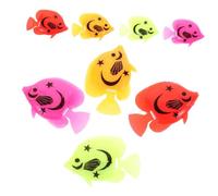 UPKOCH 8 Piezas Decoración Acuática de Peces Artificiales Flotantes Plástico para Acuarios y Terrarios Adorno para Ambientes Naturales
