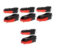UPKOCH 8piezas Agujas De Repuesto Para Tocadiscos Estilófono De Piezoeléctrica Compatible Giradiscos Estándar Accesorios Para Vinilos