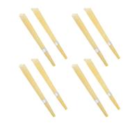 UPKOCH 8piezas Palitos De Aromaterapia Forma De Trompeta De Kit Práctico Velas De Cera De Abejas Oídos Perfumadas Aroma De Limón Para Spa y Yoga