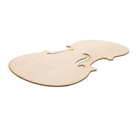 UPKOCH Accesorios Paneles y Bases de Madera para Violín 4/4 para Fabricación de Violines para Taller Musical y Creación Casera