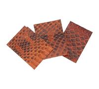 UPKOCH Accesorios para Violín Color Aleatorio Varios estilos Piel de Serpiente 3 Piezas para Corrector de Postura sin Dañar Violín Apto para Niños y Adultos