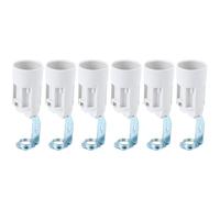 UPKOCH Adaptador De Zócalo E14 Tornillo De Luz Soporte De Bombilla Para Lámparas Colgantes Interior Reemplazo Fácil Instalación Para Cocina Sala Dormitorio 6 Unidades