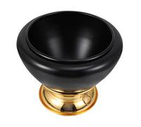 UPKOCH Adornos De Cuenco Budista Tibetano Para Yoga Meditación Terapia Multiusos Negro