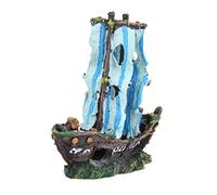 UPKOCH Adornos De Pirata Decoraciones para Acuarios Decoración De Paisajes para Acuarios Decoración De Naufragios para Acuarios Marinos De Peces Decoraciones Temáticas