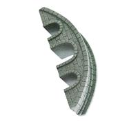 UPKOCH Adornos de Puentes de Piedra simulados Puentes de jardín para Exteriores decoración al Aire Estatua del jardín del Puente decoración de Modelo de Puente en Miniatura