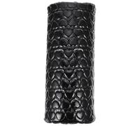 UPKOCH Almohada De Mano Para Manicura Con Forma De Corazón Negra PU 11.81X5.11X2.36 Pulgadas Para De Uñas Y Uso En Casa