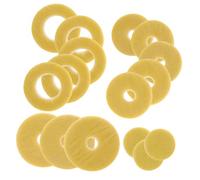 UPKOCH Almohadillas De Fieltro Para Flauta De Resistentes y Precisas Repuesto Compatible Para Mantenimiento De Instrumentos Musicales