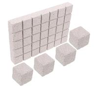 UPKOCH Almohadillas de Molienda de Lava para Mascotas Pequeñas 5 Piezas Piedra Volcánica Cúbica 45X45X45 CM Accesorios para Jaulas de Conejos Chinchillas Erizos y Cobayas
