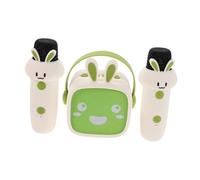 UPKOCH Altavoz Inalámbrico Portátil para Karaoke con Micrófono Mini Reproductor de Cuentos para Cantar para Entretenimiento Casa