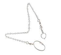 UPKOCH Anillo Acero Inoxidable Cadena para Aves Tobillera Resistente para Entrenamiento De Cacatúas Al Aire