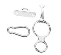 UPKOCH Anillo De Amarre para Caballos Acero Inoxidable Bocado Estribo Resistente Accesorio para Establos Entrenamiento Equitación Uso Interior y Exterior