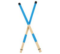 UPKOCH Baquetas de Bambú Profesionales para Percusión Cepillo de Madera 19 Varillas Antideslizantes Accesorio para Batería Colores Aleatorios Paquete de 1 Par Color Color Aleatorio
