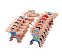 UPKOCH Bloques De Construcción De Plástico para Niños Juego De Equilibrio Hércules Tamaño Mediano Juguete Educativo para Juego Familia y Desarrollo Creativo 1 Set