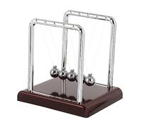 UPKOCH Bolas De Newton para Experimentos De Conservación De Energía Juguete Educativo De Física Decoración De Oficina y Hogar De Pendulum para Aprender Mecánica Divertidamente