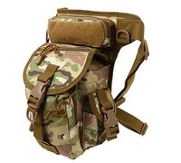 UPKOCH Bolsa De Montañismo De Tela Oxford Práctica Bolsa Muslo para Actividades Al Aire Camping y Senderismo Incluye Bolsillo para Botella De Agua